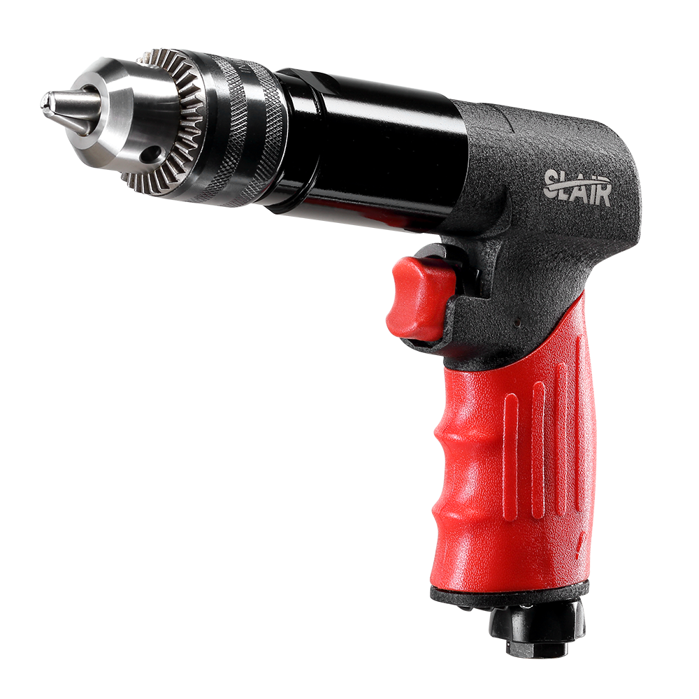  SLAIR 1/2" DRILL UDARA BOLEH TERBALIK ,700 RPM , KUNCI, ALUMINIUM DENGAN GETAH, PROFESIONAL 