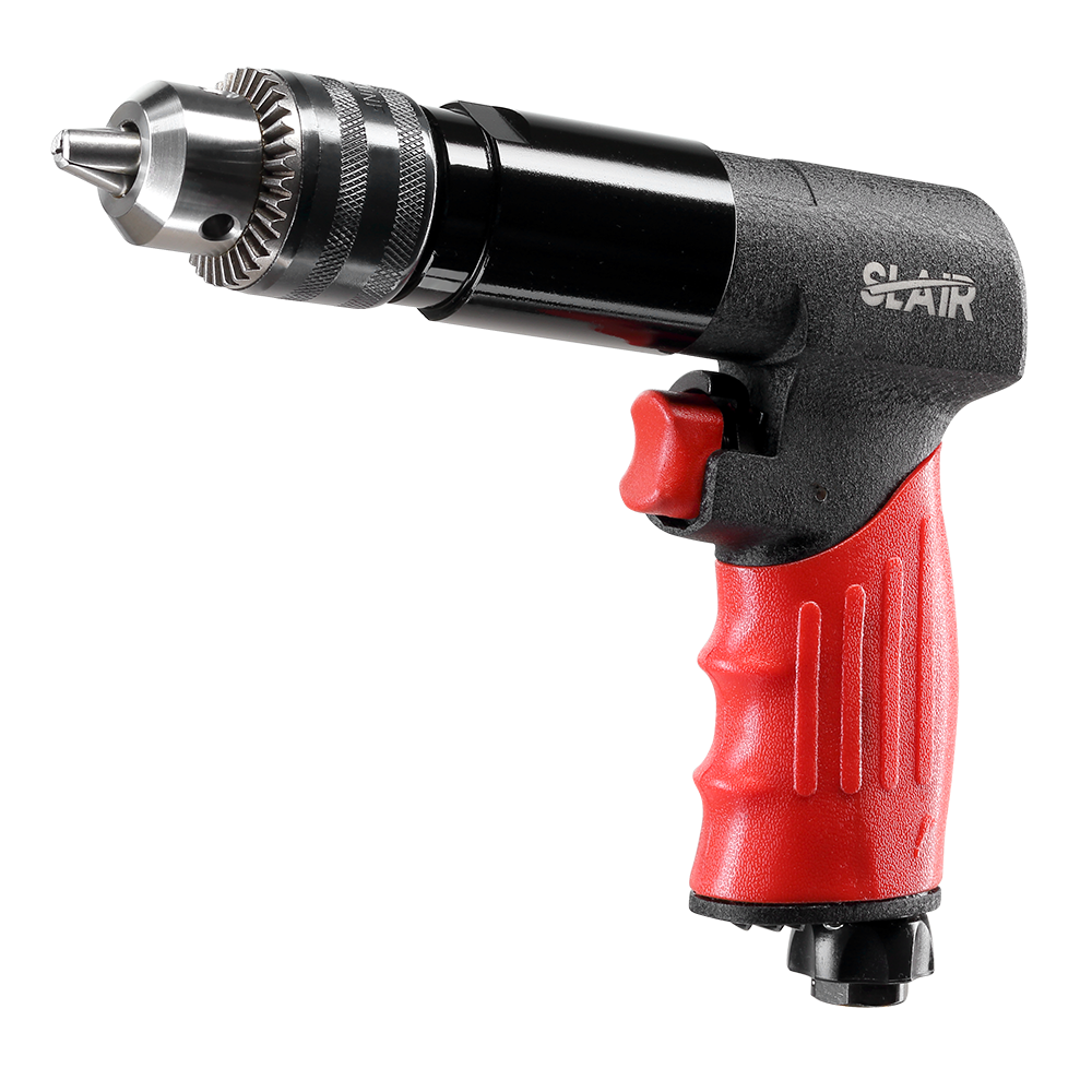  SLAIR 1/2" DRILL UDARA BOLEH TERBALIK ,700 RPM , KUNCI, ALUMINIUM DENGAN GETAH, PROFESIONAL 