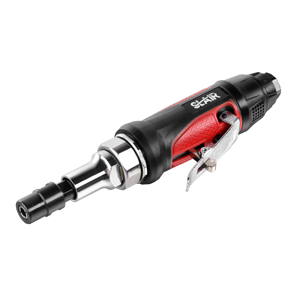  SLAIR 1" SHAFT AIR DIE GRINDER, 25000 RPM, SAFETY PENCETUS, KOMPOSIT, DENGAN 1/4" 1/8" ATAU 3MM 6MM COLLET, PROFESIONAL 