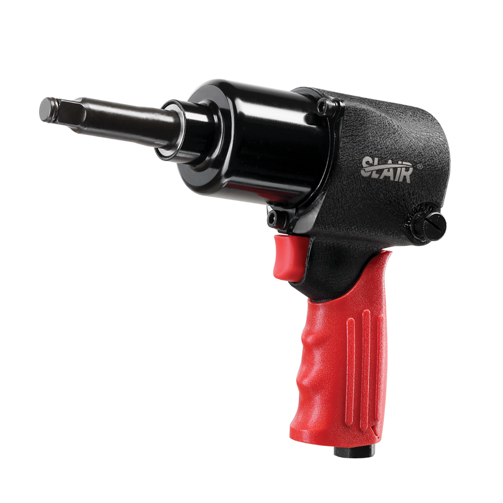    SLAIR LONG ANVIL 1/2" AIR IMPACT WRENCH- 881NM, PENANGAN EKZOS, ALUMINIUM DENGAN GETAH 