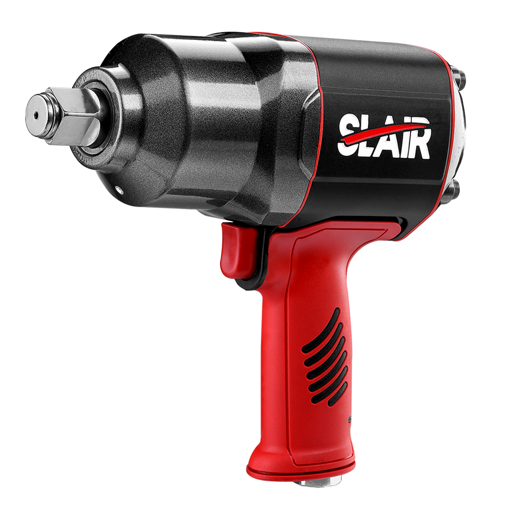    SLAIR 3/4" AIR IMPACT WRENCH- 2000 NM, TWIN HAMMER, HEAVY DUTY, COMPOSITE, REKABENTUK  