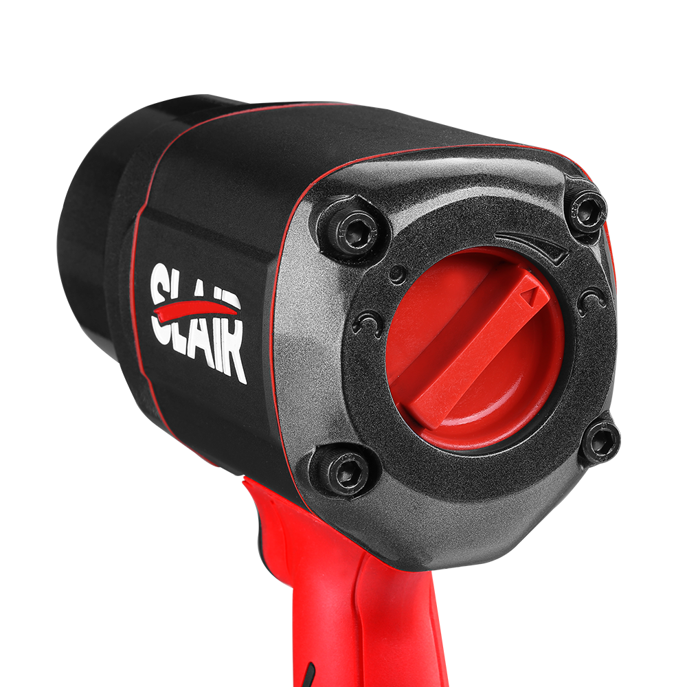    SLAIR 3/4" AIR IMPACT WRENCH- 2000 NM, TWIN HAMMER, HEAVY DUTY, COMPOSITE, REKABENTUK  