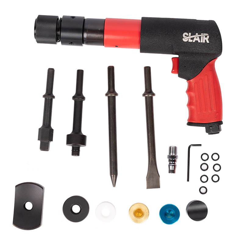  Kit Alat SLAIR 15PC 250MM AIR HAMMER KIT, DENGAN SPRING, PAHAT VILBRO KHAS, TUGAS BERAT, BMC SET
