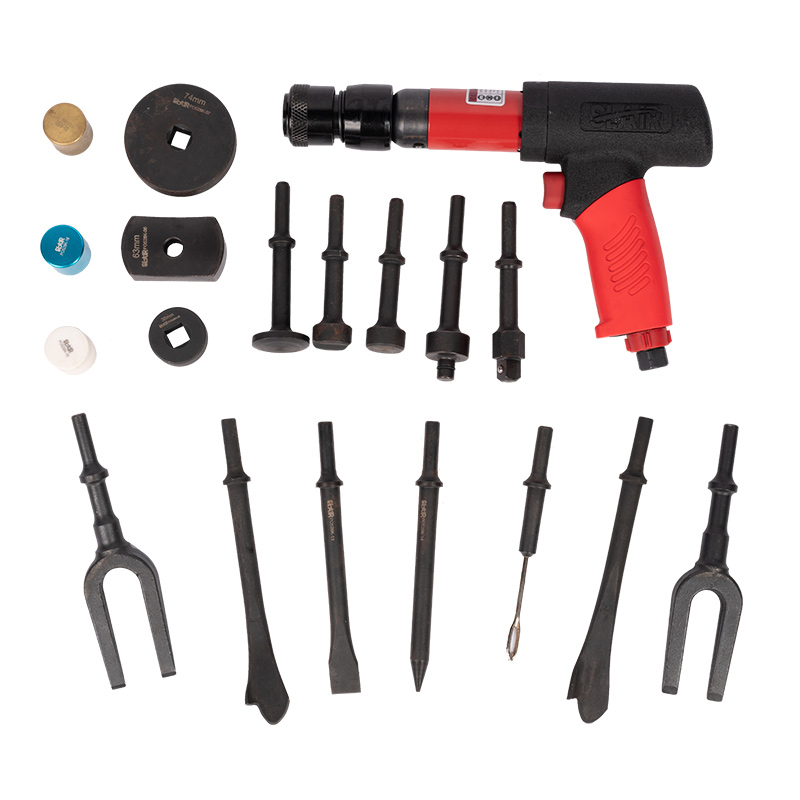  Kit Alat SLAIR 20PC 250MM AIR HAMMER KIT, DENGAN SPRING, PAHAT VILBRO KHAS, TUGAS BERAT, SET BMC 