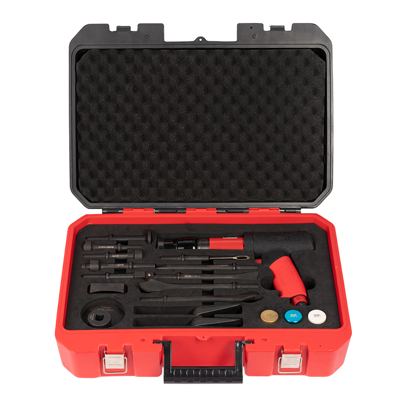  Kit Alat SLAIR 20PC 250MM AIR HAMMER KIT, DENGAN SPRING, PAHAT VILBRO KHAS, TUGAS BERAT, SET BMC 