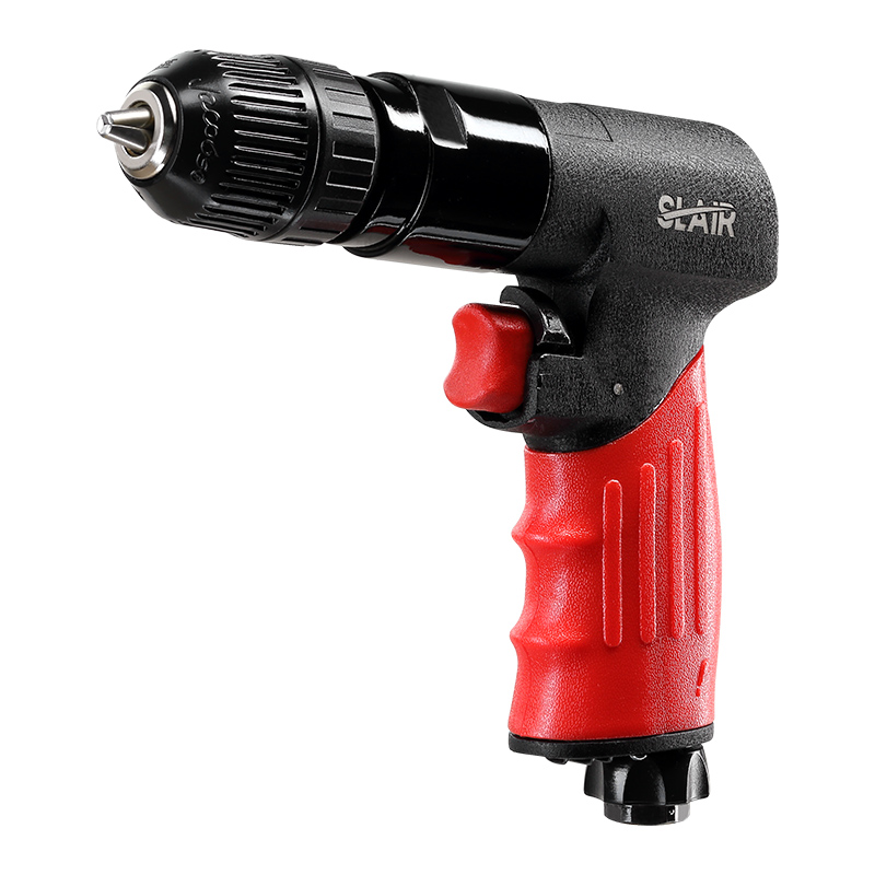  SLAIR XX681 3/8" DRILL UDARA BOLEH TERBALIK, 1800 RPM, TANPA KUNCI, ALUMINIUM DENGAN GETAH, PROFESIONAL
