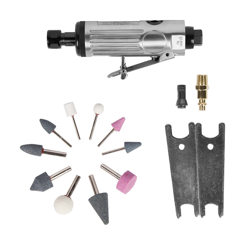  XINXING XQ-T02 16PC 1/4" 1/8"  AIR DIE GRINDER KIT, DENGAN BATU, KLASIK, BMC SET