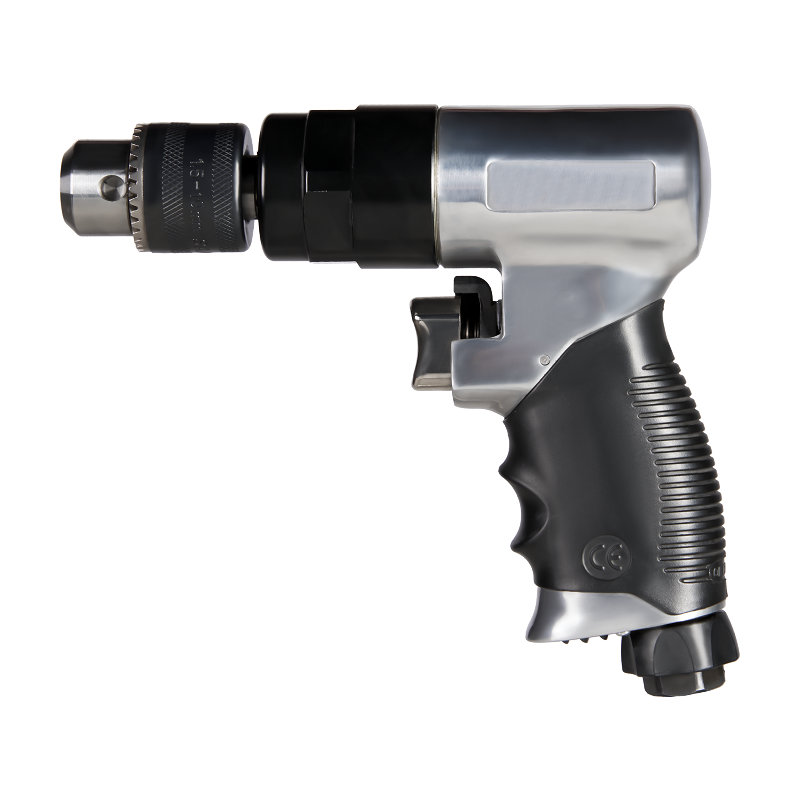  XINXING 3/8" AIR DRILL, 1600 RPM, BOLEH TERBALIK, ALUMINIUM DENGAN GETAH