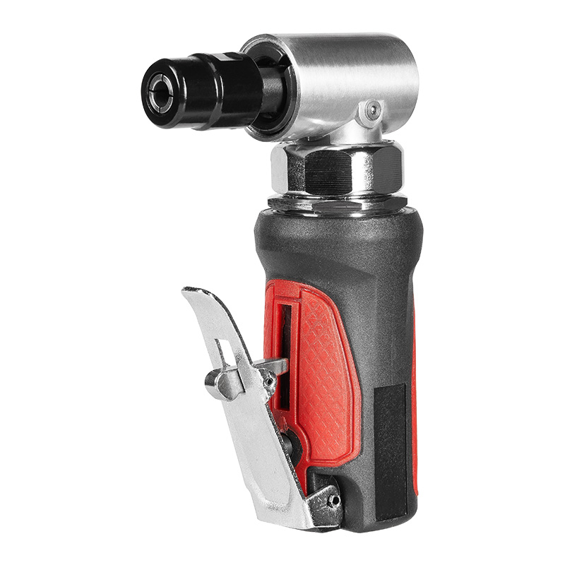  XINXING MINI AIR ANGLE DIE GRINDER, 20000RPM, KESELAMATAN PENCETUS, ALUMINIUM, DENGAN 1/4" 1/8" ATAU 3MM 6MM COLLET